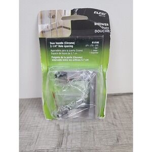 Prime-Line M 6160 Shower Door Handle Set of 2 Chrome Plated 2-1/4 Inch Spacing